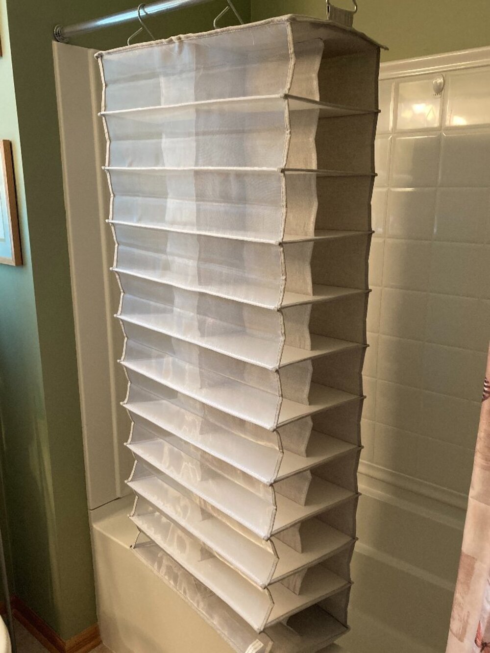 Hanging Shoe Organizer - Closet Hanging Organization - Space Saving!
